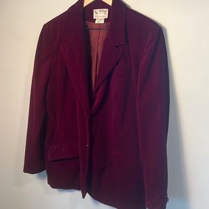 Insanely Cool Vintage Velvet Blazer SOOOO COOL!
